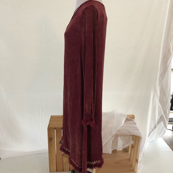 NEW Large Love Resort Wear Fringe Trim Dress - Picture 3 of 7